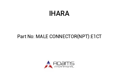 MALE CONNECTOR(NPT):E1CT