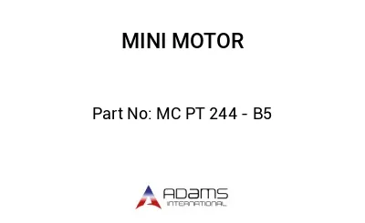 MC PT 244 - B5