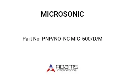 PNP/NO-NC MIC-600/D/M