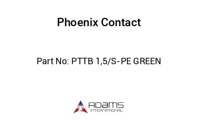 PTTB 1,5/S-PE GREEN