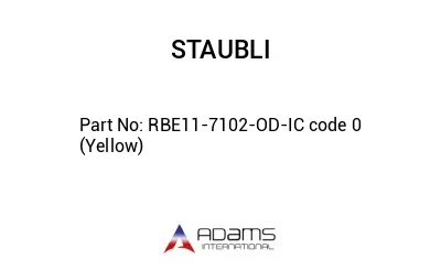 RBE11-7102-OD-IC code 0 (Yellow)