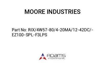 RIX/4W57-80/4-20MA/12-42DC/-EZ100-SPL-F3LPS