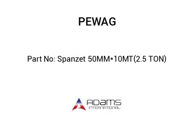 Spanzet 50MM*10MT(2.5 TON)