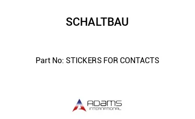 STICKERS FOR CONTACTS
