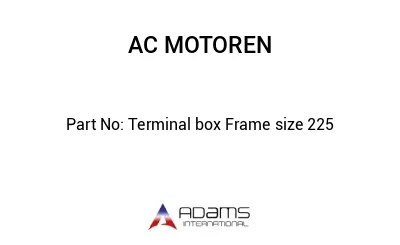 Terminal box Frame size 225