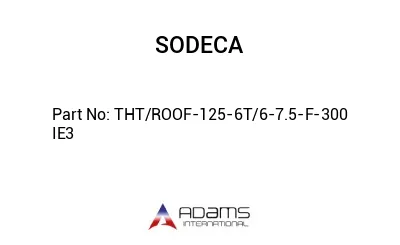 THT/ROOF-125-6T/6-7.5-F-300 IE3