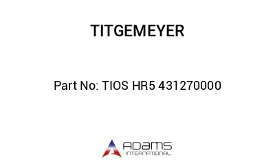 TIOS HR5 431270000