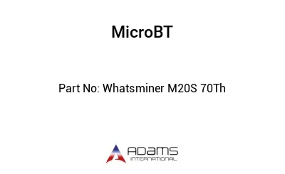 Whatsminer M20S 70Th