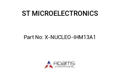 X-NUCLEO-IHM13A1