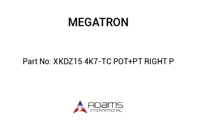 XKDZ15 4K7-TC POT+PT RIGHT P