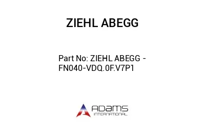 ZIEHL ABEGG - FN040-VDQ.0F.V7P1